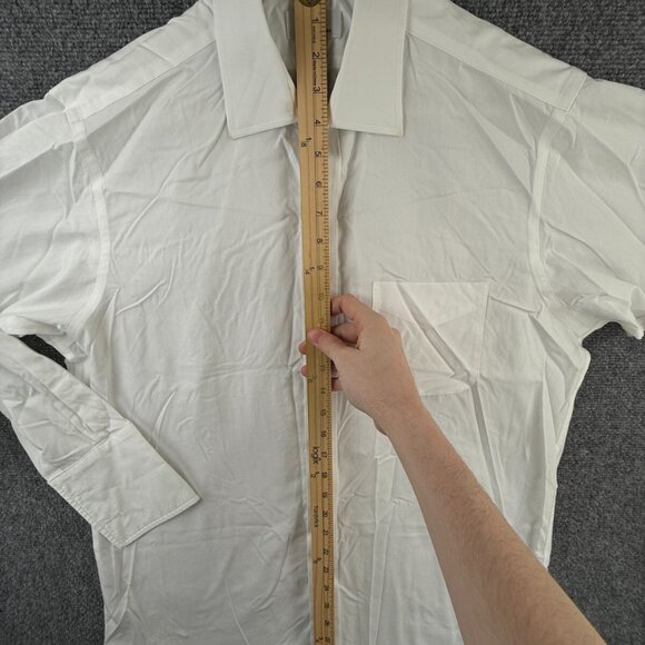 Brooks Brothers Non Iron Button Up Shirt Long Sleeve Men White 15.5 32 Woven ** - Picture 3 of 16